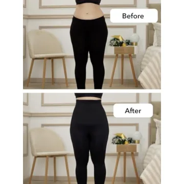 SHAPERMINT Compression Leggings for Women - Non See-Through