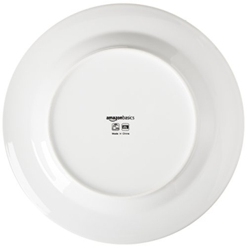 Amazon Basics Porcelain Dinnerware Set - Service for 4