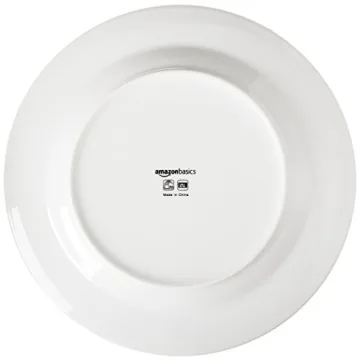 Amazon Basics Porcelain Dinnerware Set - Service for 4
