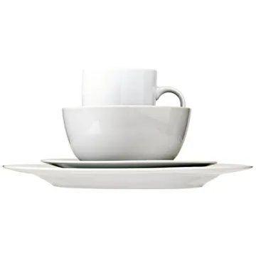 Amazon Basics Porcelain Dinnerware Set - Service for 4