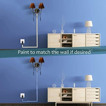 Cable Hider Kit with Paintable Raceway - 68in for TV