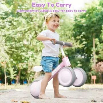 AyeKu Baby Balance Bike for 1 Year Olds - Safe & Fun