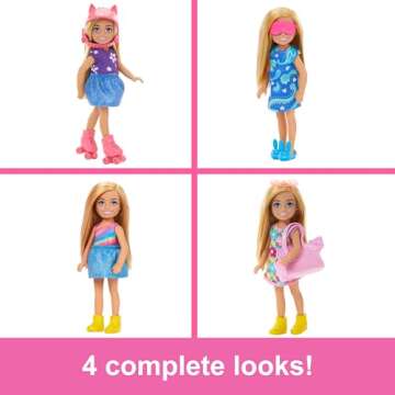 Barbie Chelsea Doll Playset with Closet & Accessories