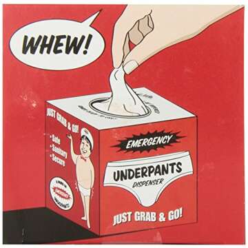 Archie McPhee Accoutrements Emergency Underpants Dispenser