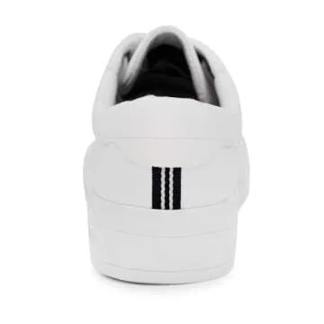 Nautica Women Fashion Sneaker Lace-Up Tennis Casual Shoes for Ladies-Aelisa-White-Size 7