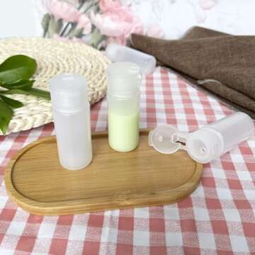 DNSEN TSA Approved Travel Bottles - Leakproof & Squeezable