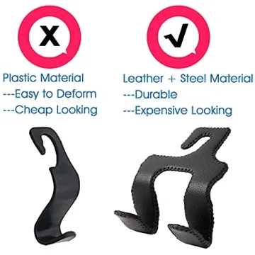 AMVOYOA Car Purse Hook for Organized Driving Experience