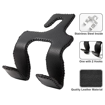 AMVOYOA Car Purse Hook for Organized Driving Experience