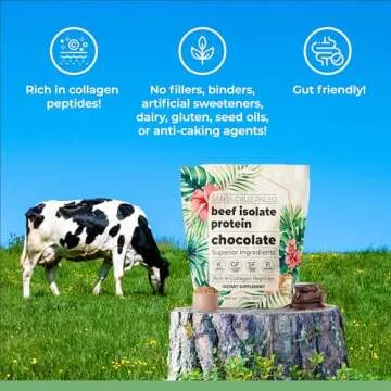 Santa Cruz Paleo Beef Isolate Protein Powder, Chocolate