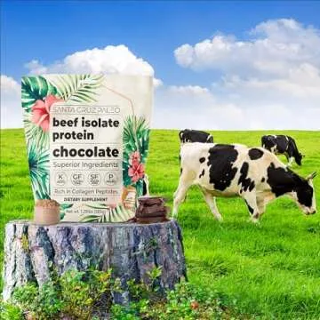 Santa Cruz Paleo Beef Isolate Protein Powder, Chocolate