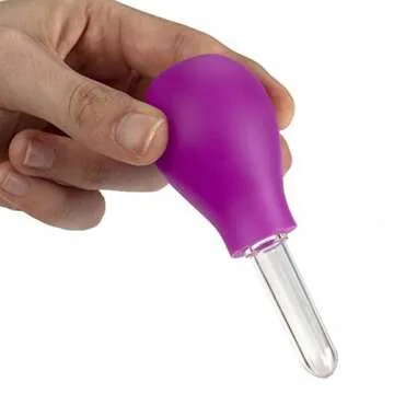 Pint-Size Scholars Rainbow Eye Droppers - Set of 6 Plastic Pipettes Educational Toy for Toddlers - P...