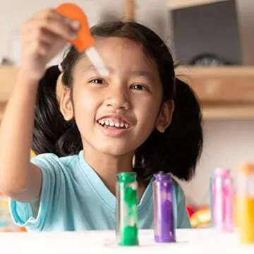 Pint-Size Scholars Rainbow Eye Droppers Set of 6 for Kids