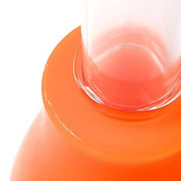 Pint-Size Scholars Rainbow Eye Droppers - Set of 6 Plastic Pipettes Educational Toy for Toddlers - Great as a Science Learning Tool, Kitchen Helping Accessory, and for Other Home Activities