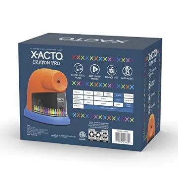 X-ACTO Pro Electric Crayon Sharpener SafeStart Auto-Motor