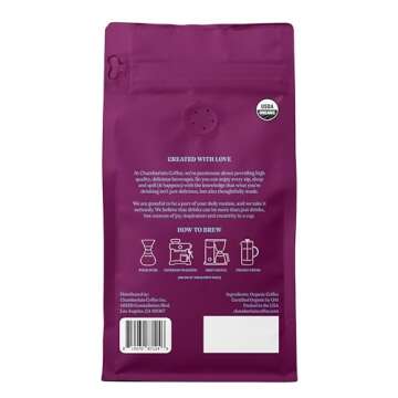 Chamberlain Coffee Fancy Mouse Espresso Blend - Extra Bold, Dark Roast Ground Coffee Beans with Note...