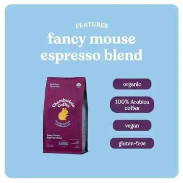 Fancy Mouse Espresso Blend - Bold Dark Roast Coffee