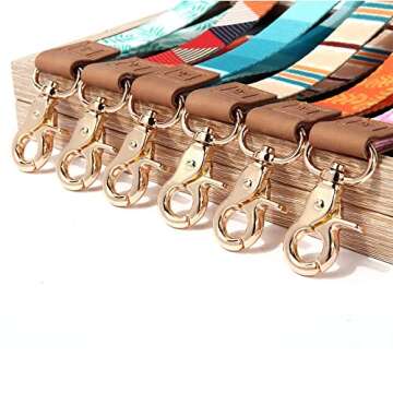 MNGARISTA Lanyard for Keys, Cool Neck Strap Key Chain Holder, Long Lanyard for ID Badges Wallet