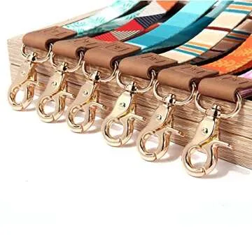 Stylish MNGARISTA Long Lanyard for Keys & ID Badges