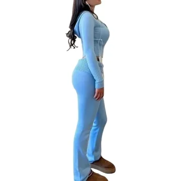 Yuemengxuan Y2K Floral Long Sleeve & Shorts Set - Women