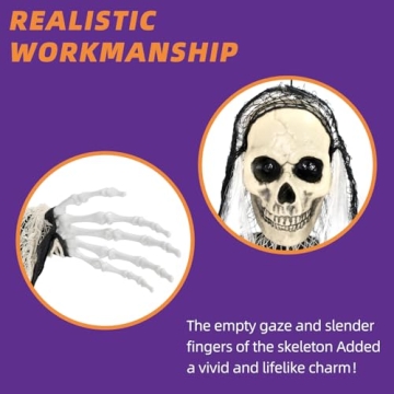 Kendane Hanging Ghosts for Halloween Decor and Parties