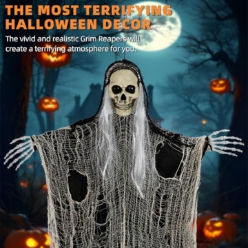 Kendane Hanging Ghosts for Halloween Decor and Parties