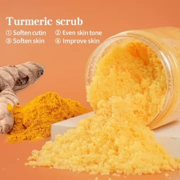 Liyalan Turmeric Body Scrub - Moisturizing Exfoliant