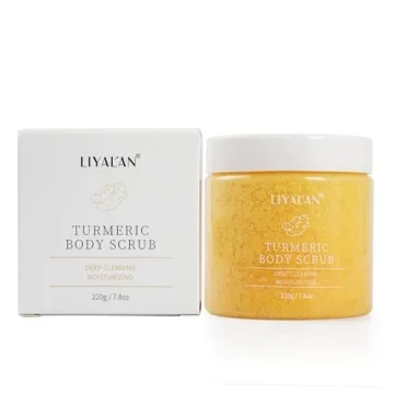 Liyalan Turmeric Body Scrub - Moisturizing Exfoliant
