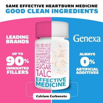 Genexa Kids' Tummy Relief Antacid Chewables for Kids