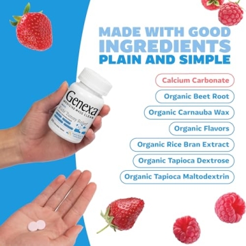 Genexa Kids' Tummy Relief Antacid Chewables for Kids