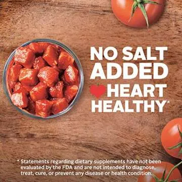 Hunt's Diced Tomatoes No Salt Added, Keto Friendly, 14.5 Ounce (Pack of 12)
