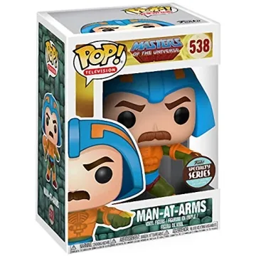 Man-at-Arms Funko POP! Bundle with Protector