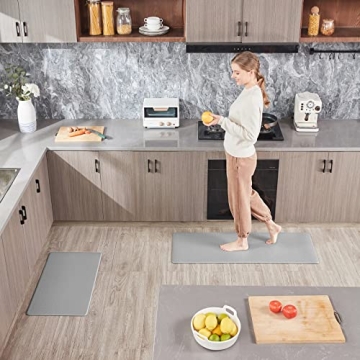 Lifewit Cushioned Anti-Fatigue Kitchen Mats Set - Soft & Non-Slip