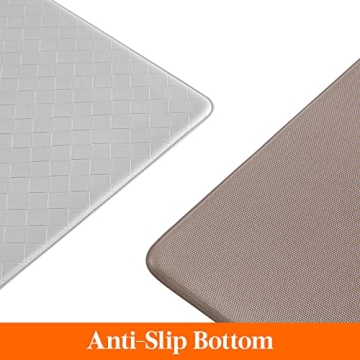 Lifewit Cushioned Anti-Fatigue Kitchen Mats Set - Soft & Non-Slip