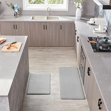Lifewit Cushioned Anti-Fatigue Kitchen Mats Set - Soft & Non-Slip