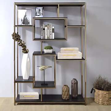 SYYSY Ivory Shagreen box Faux Leather Set of 2 Decorative Boxes,Large Stacking Storage Decorative Boxes with Lids for Modern Home Decor Jewelry Box Organizer