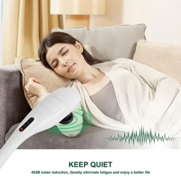 Deep Tissue Handheld Massager with 6Ft Cord