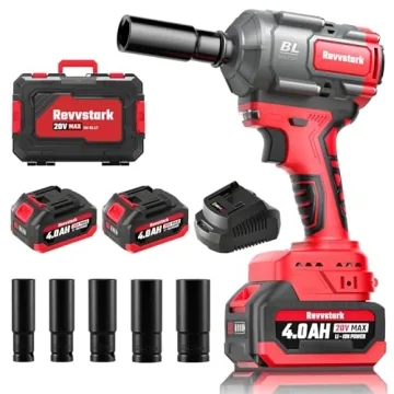 Revvstark 1/2" Impact Wrench - 600 Ft-Lbs Power Tool