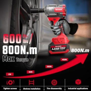 Revvstark 1/2" Impact Wrench for Auto Mechanics