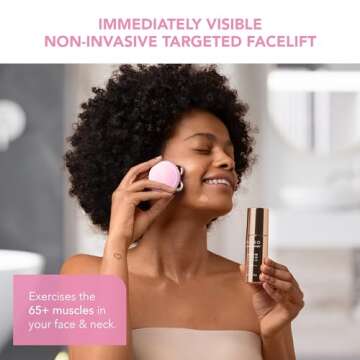 FOREO Firm & Fabulous BEAR mini + Serum Serum Serum 1 Oz Anti aging Starter Kit- Microcurrent Facial...