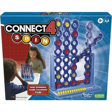Connect 4 Spin Game - Engaging 2 Player Strategy