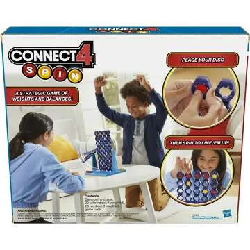 Connect 4 Spin Game - Engaging 2 Player Strategy