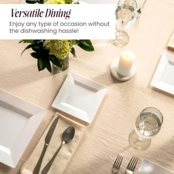 Aya's 60ct Heavy Duty Plastic Plates for Sale