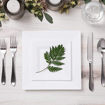 Aya's 60ct Heavy Duty Plastic Plates for Sale