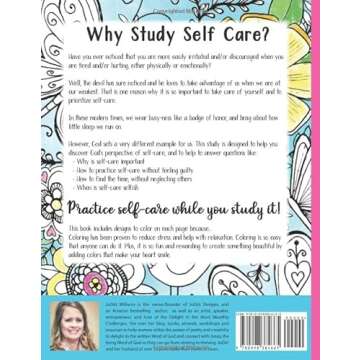 I am Enough Self Care Bible Study & Coloring Prayer Journal: A 5 Week Guided Bible Study for Women, ...
