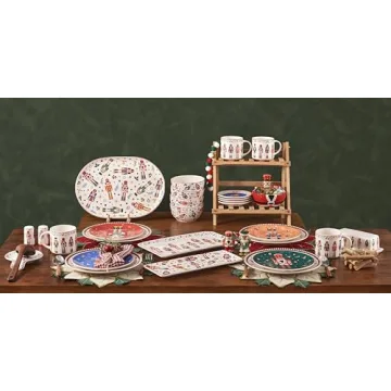 Bico 19oz Holiday Mugs Set of 4 for Coffee & Tea