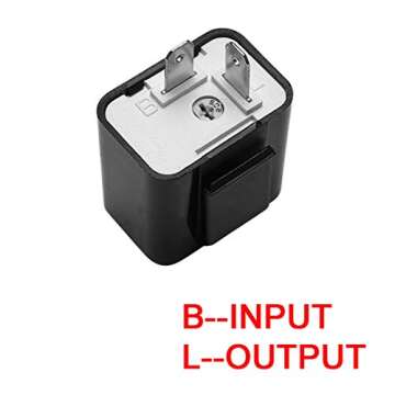 Adjustable LED Flasher Relay for Honda Grom and Kawasaki