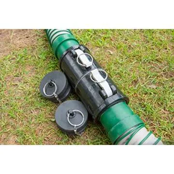 Lippert Double Female Cam Lock Fitting — Extend Your Sewer Hose Easily - Reliable, Leak-Free Seal ...