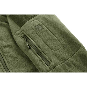 CRYSULLY Men's Tactical Jacket - Multi-Pocket Hoodie