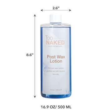 ForPro Too Naked Post Wax Lotion, 16.9 Ounce