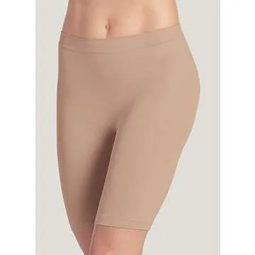 Jockey Women's Shapewear Skimmies Ultralight Smoothing Seamfree No-Chafe Slipshort, Light, S